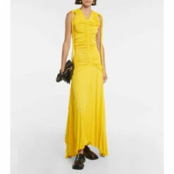 Proenza Schouler Ruched Jersey Maxi Dress