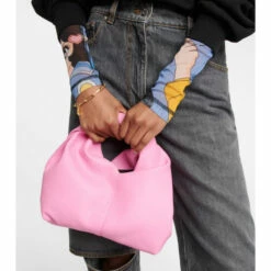 JW Anderson Twister Medium Leather Tote Bag