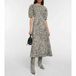 Proenza Schouler Trap Zebra-print Knee-high Boots