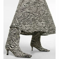 Proenza Schouler Trap Zebra-print Knee-high Boots -Proenza Schouler Discount Store unnamed file 861