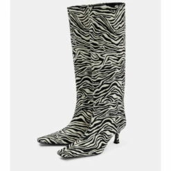 Proenza Schouler Trap Zebra-print Knee-high Boots -Proenza Schouler Discount Store unnamed file 862