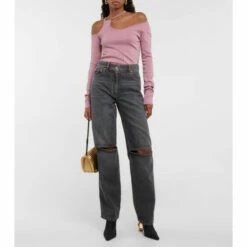 JW Anderson Chain Knit Ankle Boots