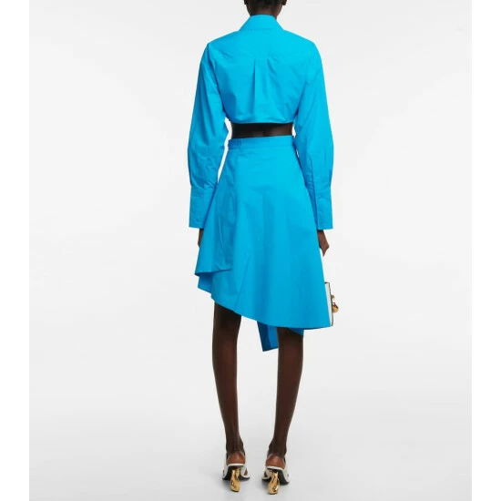 JW Anderson Cutout Poplin Shirt Midi Dress 4 JW Anderson Cutout Poplin Shirt Midi Dress - Image 2