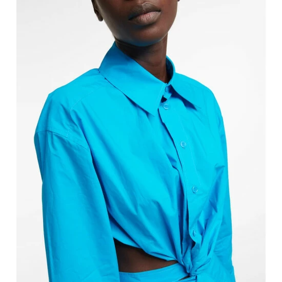 JW Anderson Cutout Poplin Shirt Midi Dress 5 JW Anderson Cutout Poplin Shirt Midi Dress - Image 3