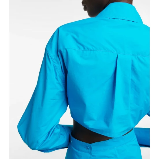 JW Anderson Cutout Poplin Shirt Midi Dress 6 JW Anderson Cutout Poplin Shirt Midi Dress - Image 4