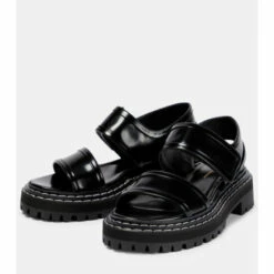 Proenza Schouler Lug Leather Sandals -Proenza Schouler Discount Store unnamed file 885