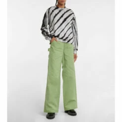 Proenza Schouler White Label Tie-dye Cotton Sweatshirt