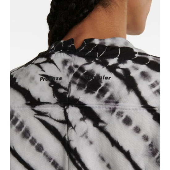 Proenza Schouler White Label Tie-dye Cotton Sweatshirt 6 Proenza Schouler White Label Tie-dye Cotton Sweatshirt - Image 4