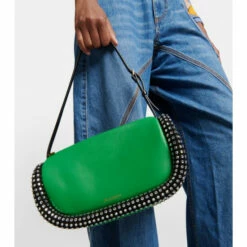 JW Anderson Bumper Embellished Leather Shoulder Bag -Proenza Schouler Discount Store unnamed file 9
