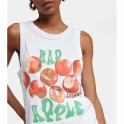 JW Anderson Printed Cotton Tank Top -Proenza Schouler Discount Store unnamed file 93