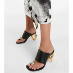 JW Anderson Embellished Leather Sandals -Proenza Schouler Discount Store unnamed file 933