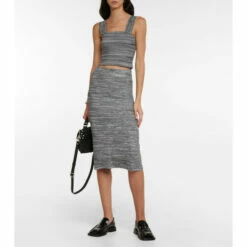 Proenza Schouler White Label Knit Crop Top