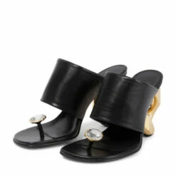 JW Anderson Embellished Leather Sandals -Proenza Schouler Discount Store unnamed file 935