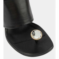 JW Anderson Embellished Leather Sandals -Proenza Schouler Discount Store unnamed file 937