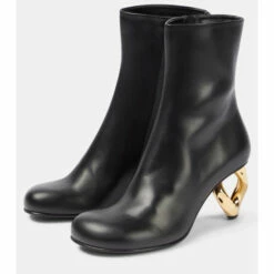 JW Anderson Chain Leather Ankle Boots -Proenza Schouler Discount Store unnamed file 963