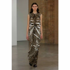 Proenza Schouler Leopard-print Crêpe Maxi Dress -Proenza Schouler Discount Store unnamed file 977