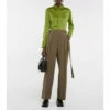 Proenza Schouler Cutout High-rise Wool-blend Pants -Proenza Schouler Discount Store unnamed file 986