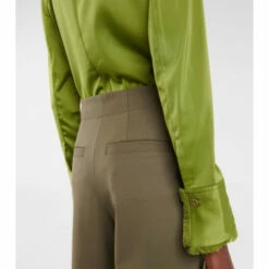 Proenza Schouler Cutout High-rise Wool-blend Pants -Proenza Schouler Discount Store unnamed file 989