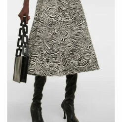 Proenza Schouler Zebra Jacquard Midi Dress -Proenza Schouler Discount Store unnamed file 993
