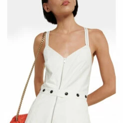 Proenza Schouler White Label Cotton And Linen Dress -Proenza Schouler Discount Store unnamed file 996